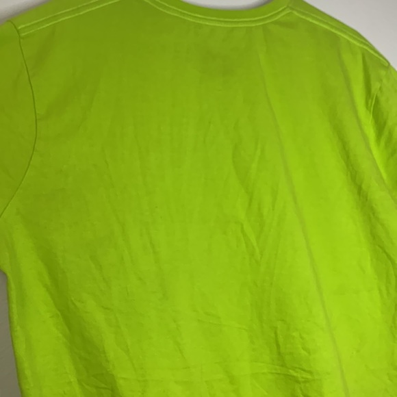 Hustle gang, planet moves short sleeve Tee. Green - size Large. - Picture 7 of 8